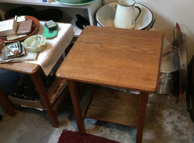Pair of occasional tables