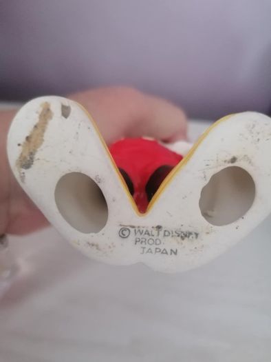 Vintage Mickey Mouse Waving Figurine