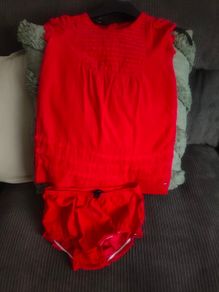 Tommy Hilfiger Red cord dress