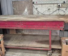 Workbench on wheels