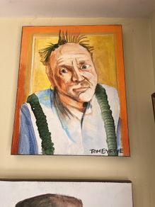 Original Tom Byrne painting, oil on canvas