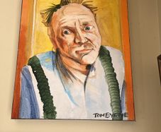 Original Tom Byrne painting, oil on canvas