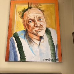 Original Tom Byrne painting, oil on canvas