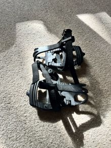 Bike Pedals with Toe Clips
