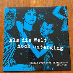 Als die Welt noch unterging (German punk and new wave) vinyl
