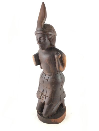 Vintage wooden sculpture
