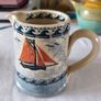 Eden Pottery Jug 'Galway Hooker' Image 2