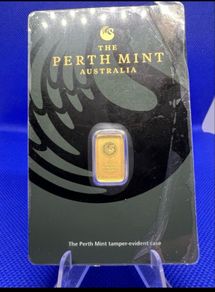 1g gold sealed bar