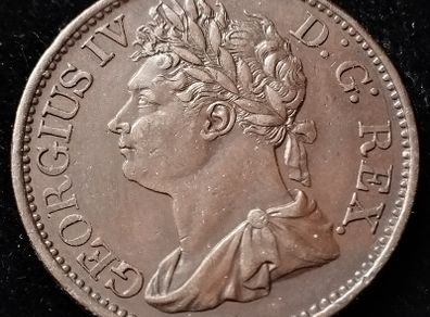 Ireland - Hibernia - 1822 - Half Penny - KM.150 - [2797]