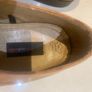 Mens Tan Leather Shoes (Vintage Style) Image 4