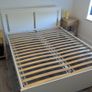 IKEA King Bed Frame and Slatted Base Image 2