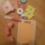 Wooden toy food set Image 5