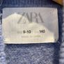 Zara light blue wool dress size 9-10 Image 2