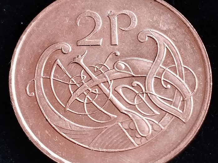 Ireland - 1995 - ERROR - 2 Pence - Bird - KM.21 - [#2058]