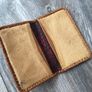 Vintage leather cards wallet Image 2