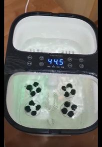 Double Electric Foot Bath Massager like new
