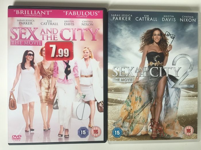 Sex And The City 1&2 (Sarah Jessica Parker, Kristin Davis, Cynthia Nixon & Kim Cattrall) [2xMovie DVDs]