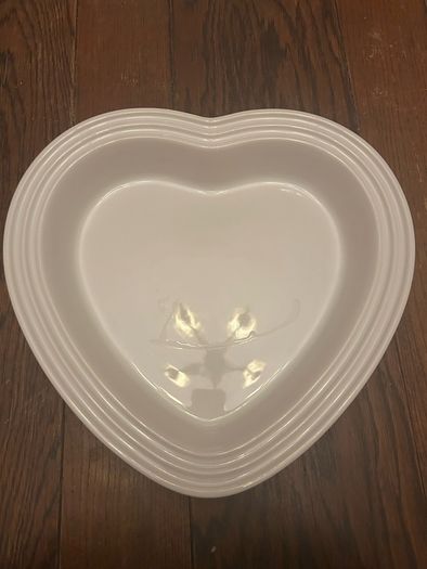 Le Creuset heart shaped dish
