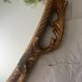 Vintage gold mirror Image 4