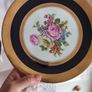 beautiful royal blue and gold plate Image 8