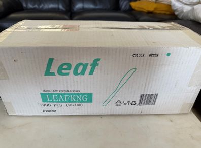 1000x LEAF Reusable Knives - Brand New Factory Sealed Box