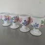 4 Goblets Art Pottery Image 2