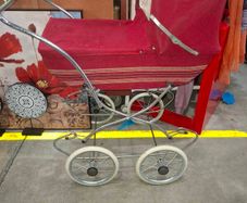 2 x Vintage dolls prams