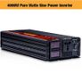 5000W Car Inverter DC 12V 24V AC 110V 220V 50Hz Power Inverter Converter With LED Display Image 5