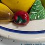 Stunning vintage glazed ceramic fruit bowl, mid 20th century, very kitsch. Image 5