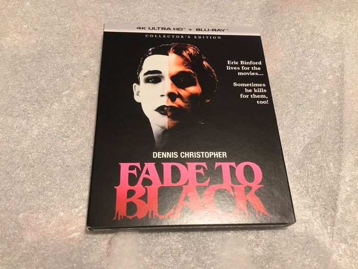 Fade to Black 4K Dolby Vision Collectors Edition Mickey Rourke