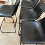 4 x Matching Kitchen Island Breakfast Bar Tall Stools - Can Deliver Image 2