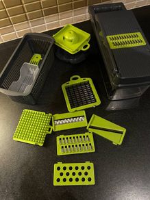 Multi-Function Vegetable Chopper & Slicer Set - Full Kit