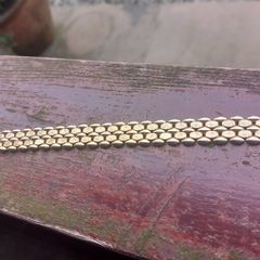 Vintage gold plated bracelet, D18 post 3e
