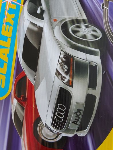 Scalextric Road Rivals X1, Porsch & Audi Cars and Track in as new condition, see pictures