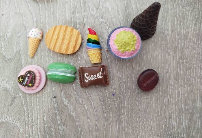small toy food