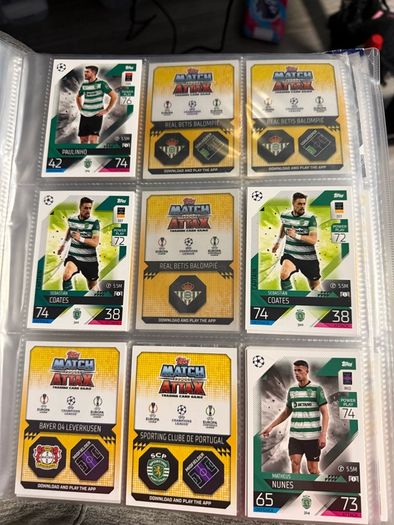football cards + binders (offers Welcome )