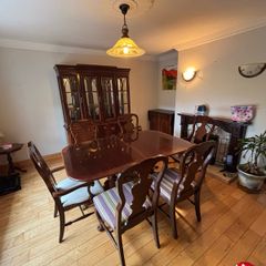 Bassett Furniture Cherry Wood Dining Room Collection