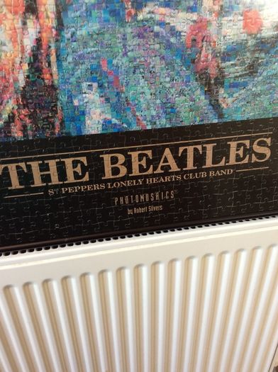 The Beatles. Professionally Framed 1000 Piece Mosaic Jigsaw Puzzler Of The Fab Four.