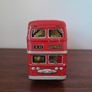 Vintage Friction Toy Double-decker Bus Image 3