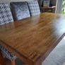 Solid Oak Dining Table Image 6