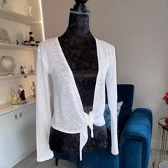 Ladies White Cardigan from Primark Size Xs UK 6-8 / EU 34-36