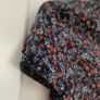 Esprit navy & red floral blouse. Size 6 Image 4