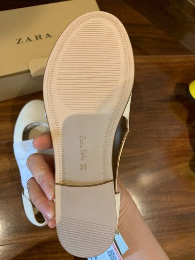 zara girls leather shoes