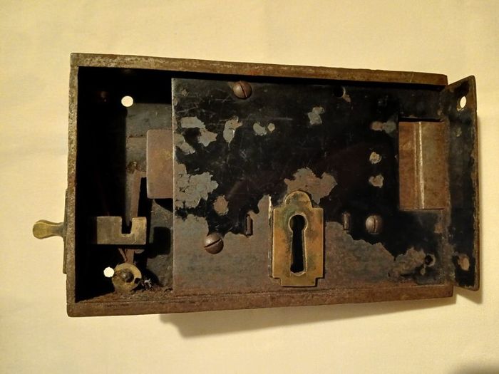 Old door lock