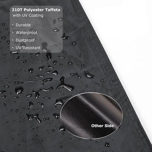 FREE EXPRESS SHIPPING Bike Cover, Waterproof Bicycle Cover Indoor Outdoor Storage - 210T Nylon with Pu Coating, Safty Straps, Lock-holes, Fits for Most Bikes