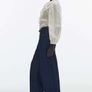 Zara Semi-Sheer Shirt With Ruffles Image 4