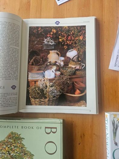 The Complete Book Of Bonsai Plus The New Gardner. And The Countru Diary Book Of Flowers. 3 Large Volume Hardback With Dustjacket In Good Condition.  See Photos For Same.