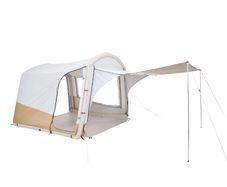 quechua inflatable camping shelter and pump