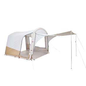 quechua inflatable camping shelter and pump