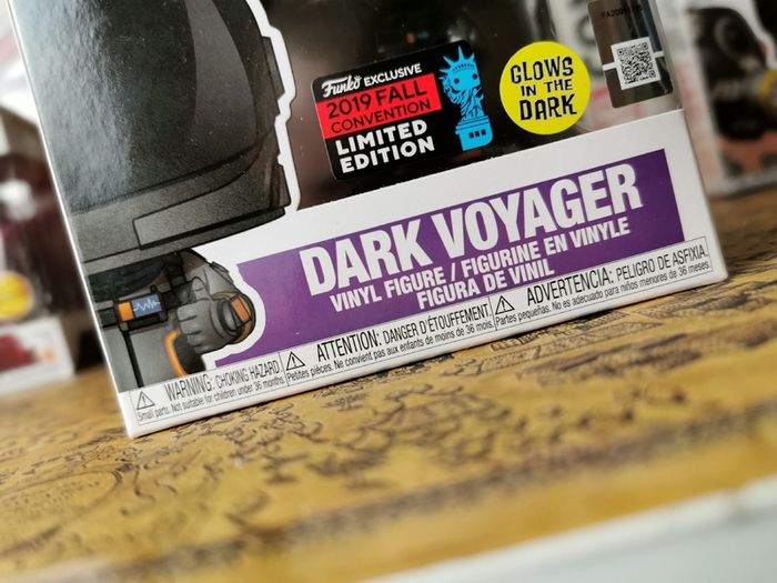 Dark Voyager Funko POP Vinyl Figure ! 2019 Fall Convention Exclusive ! Glow in the Dark ! Limited Edition ! Fortnite !